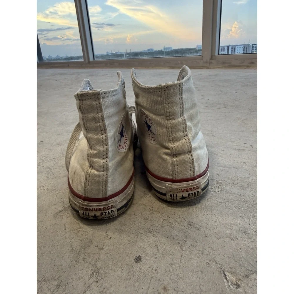 Converse Chuck Taylor All Star Men's High Top Canvas Lace-Up Sneakers White